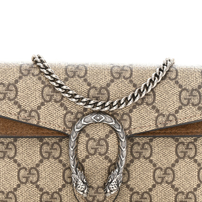 Gucci GG Supreme Monogram Super Mini Dionysus Shoulder Bag Taupe 12 of 21