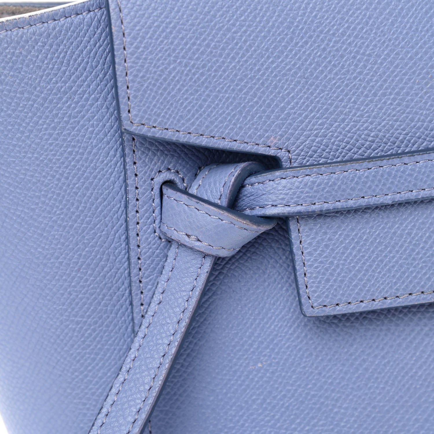 Celine Grained Calfskin Nano Belt Bag Amethyst 11 of 14