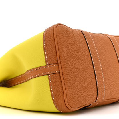Hermes Toile Officier Negonda Garden Party 30 TPM Lime Toffee 8 of 10