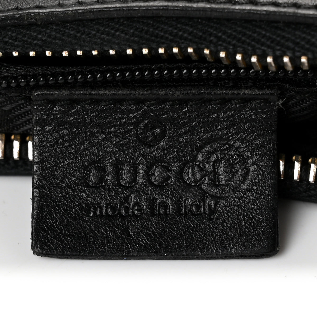 Gucci Canvas Calfskin Jackie O Hobo Black 6 of 10