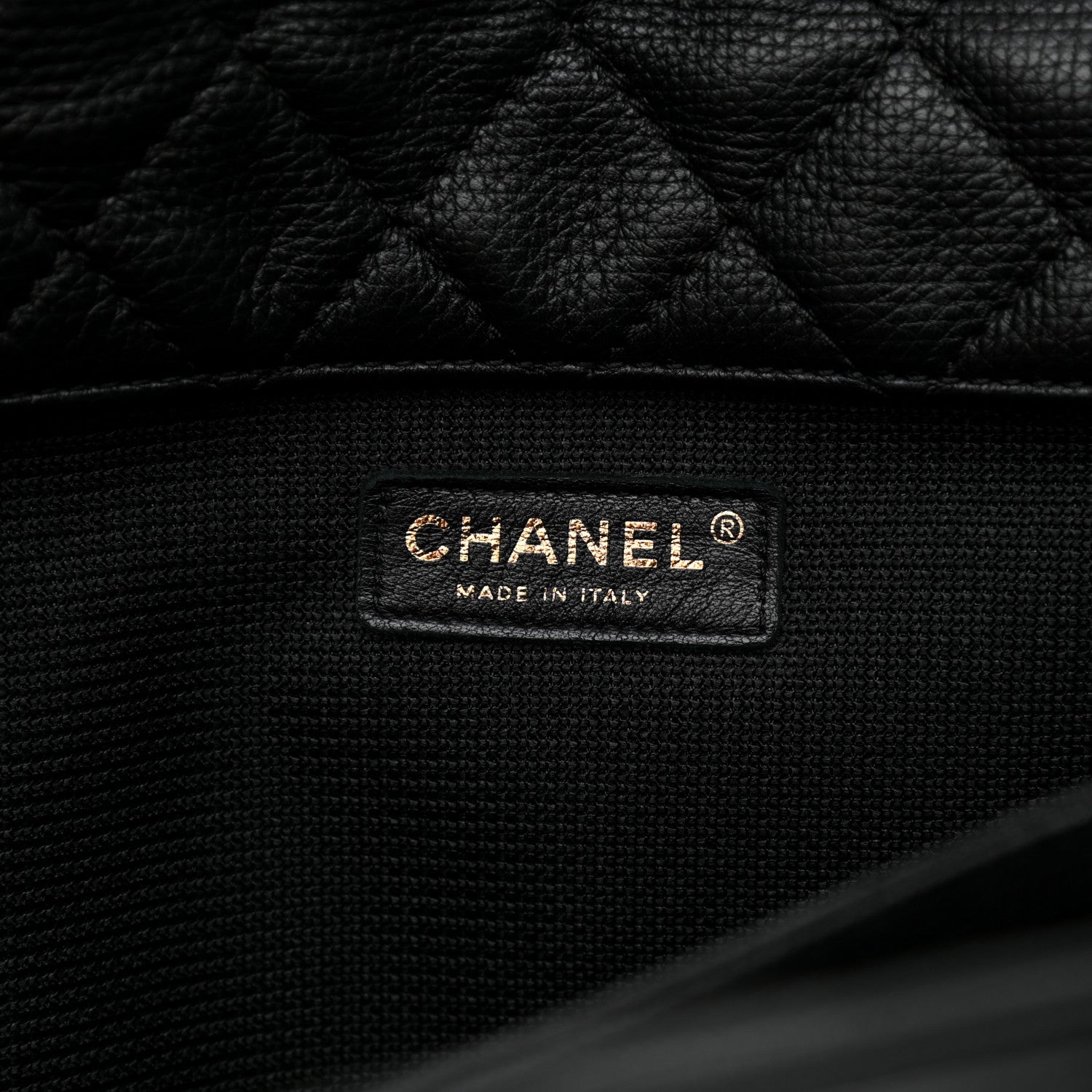 Chanel Calfskin Quilted XXL Travel Flap Bag Black 6 of 9
