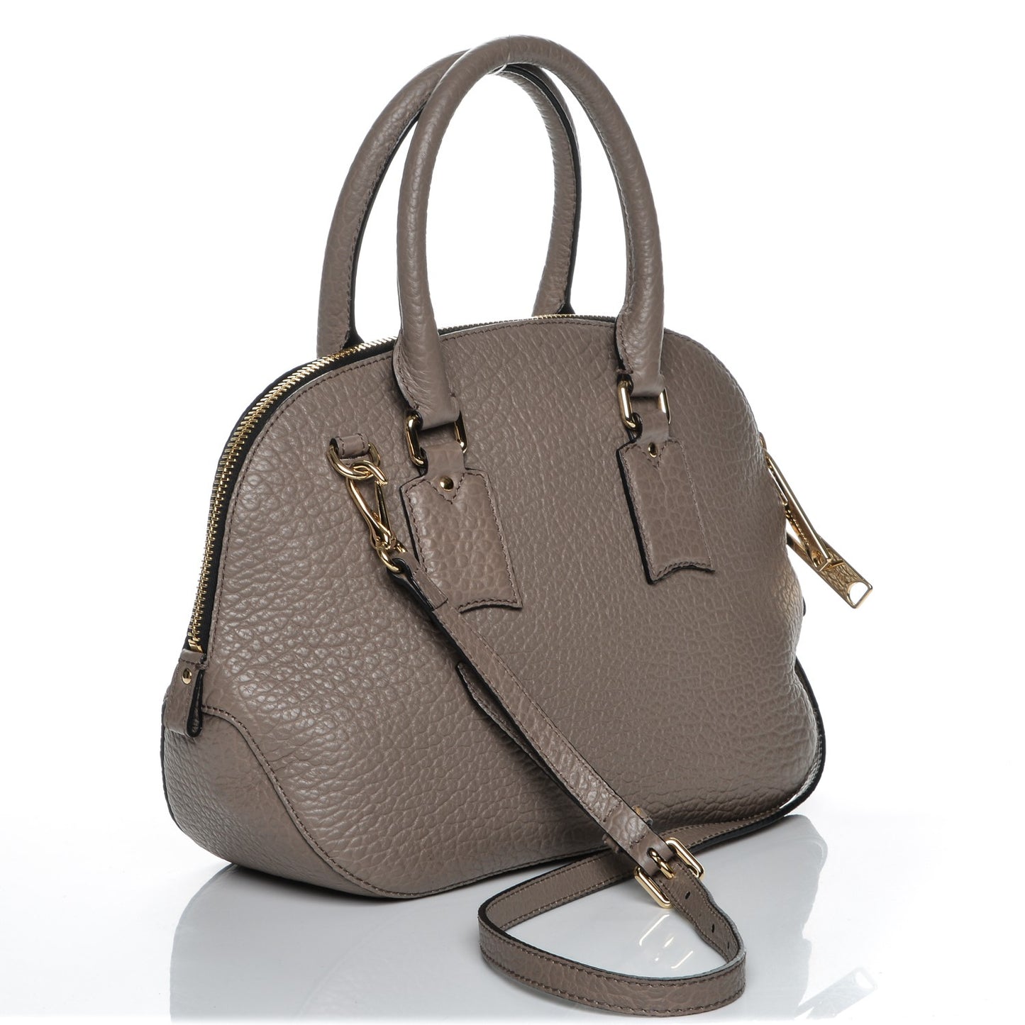Heritage Grain Small Orchard Bowling Bag Pale Taupe
