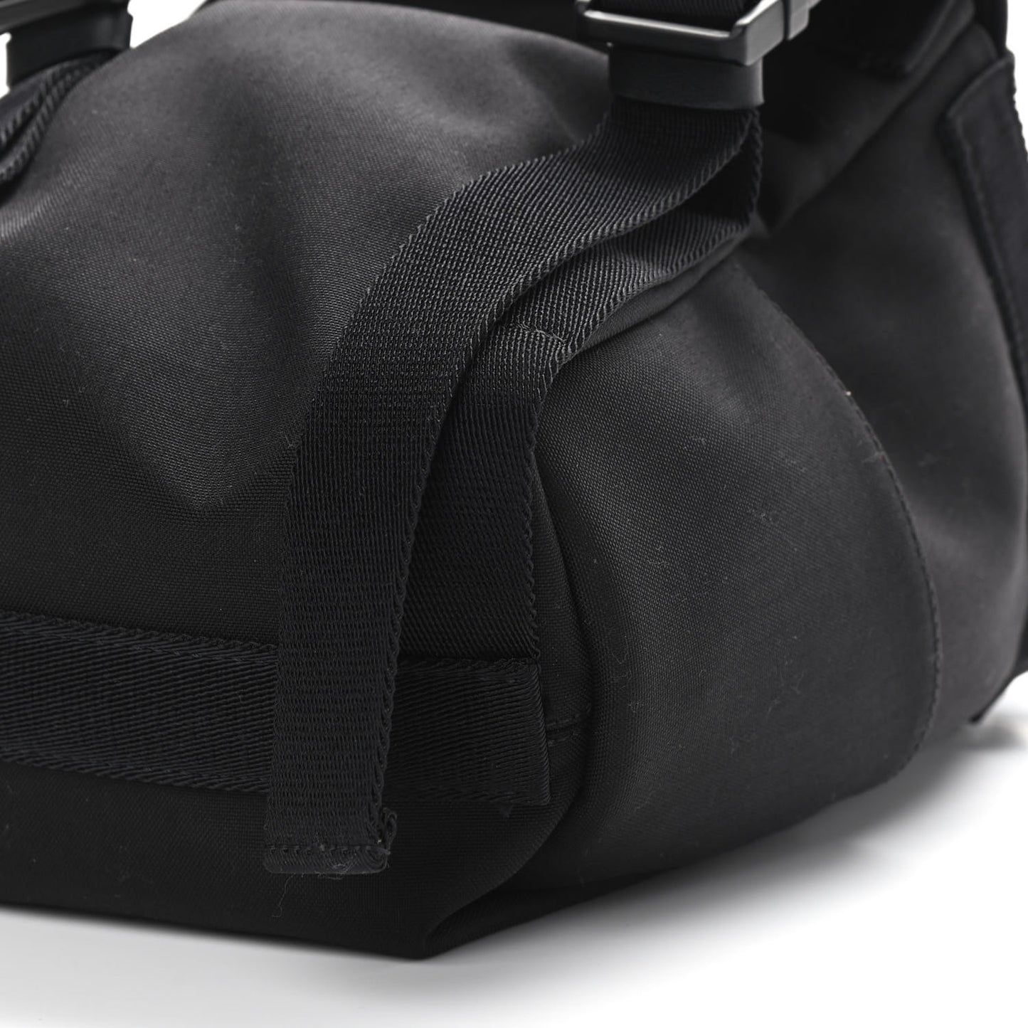 Canvas VLTN Print Crossbody Black