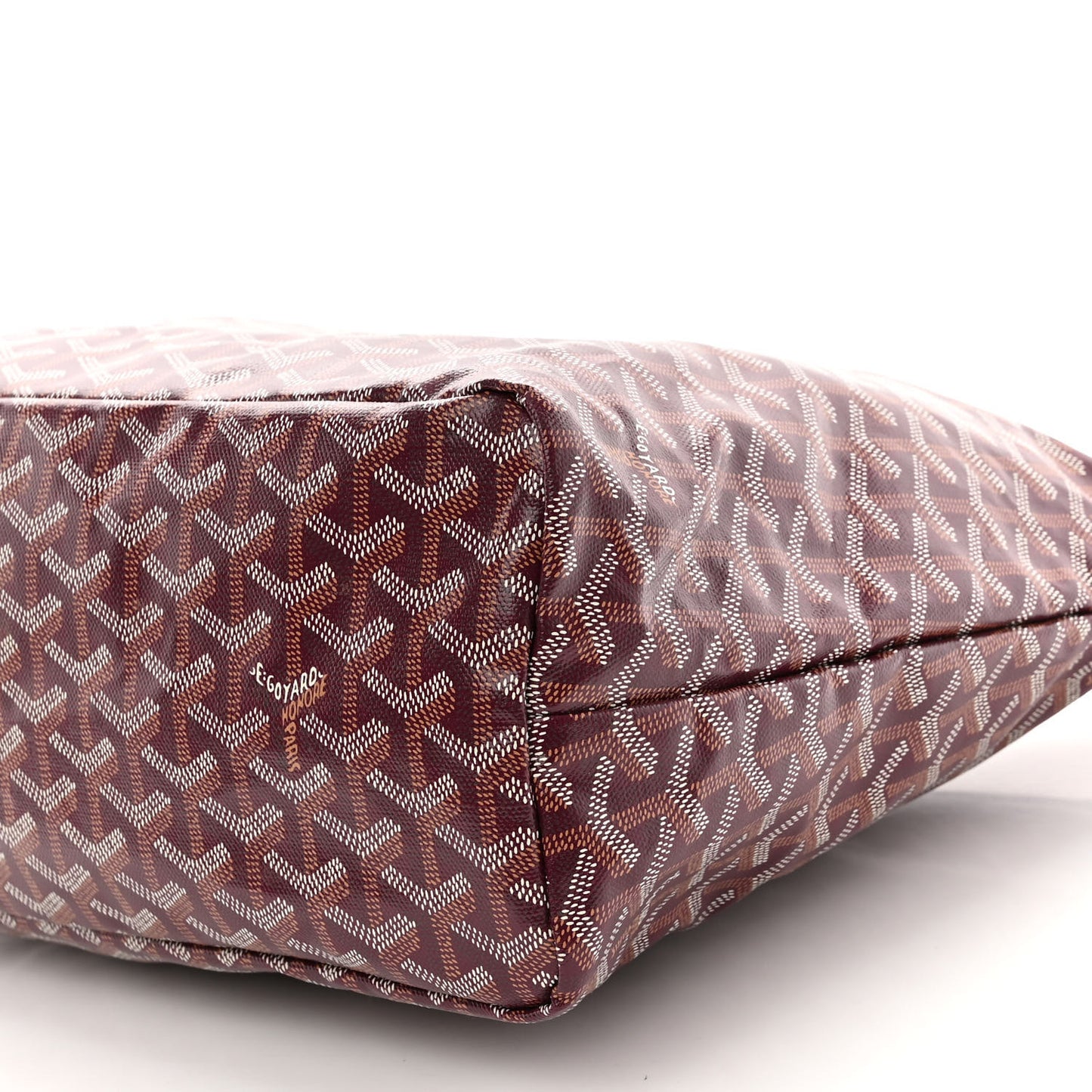 Goyardine Boheme Hobo Burgundy
