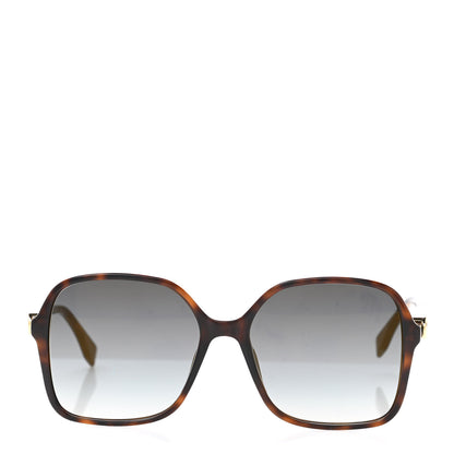 Fendi Acetate Square Sunglasses FF 0287/S Tortoise 2 of 8
