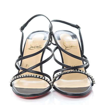 Christian Louboutin Kid Gwinispike 85 Sandals 37 Black 2 of 11