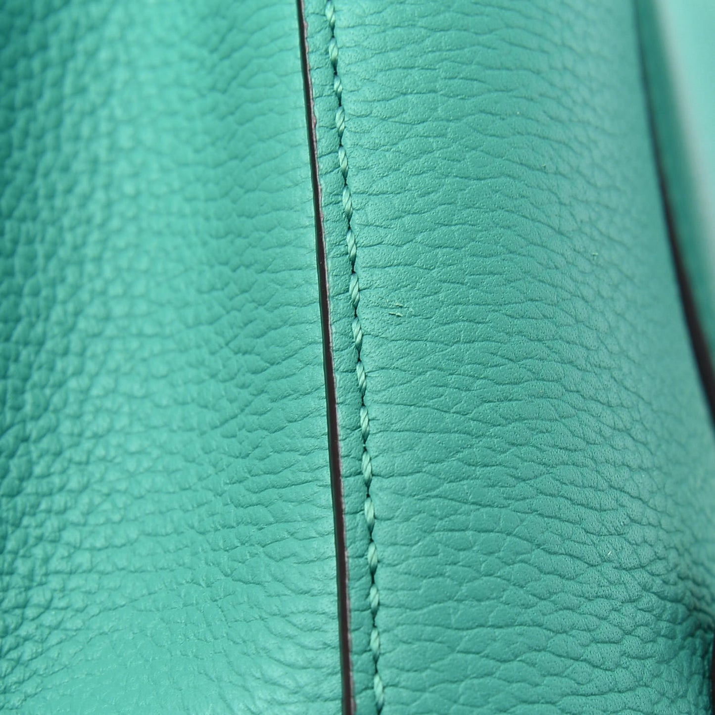 Grained Calfskin Medium Milla Convertible Backpack Oasis Green