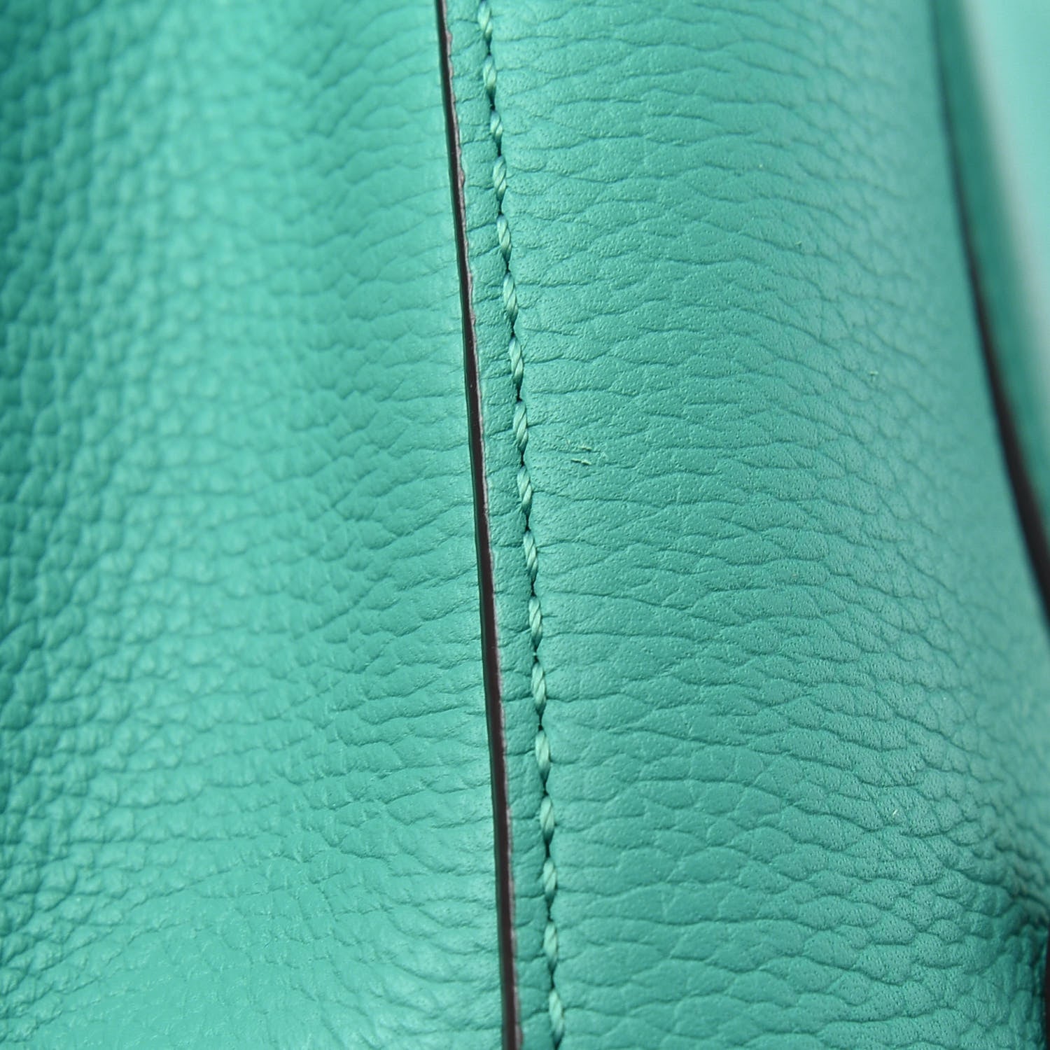 MCM Grained Calfskin Medium Milla Convertible Backpack Oasis Green 9 of 11