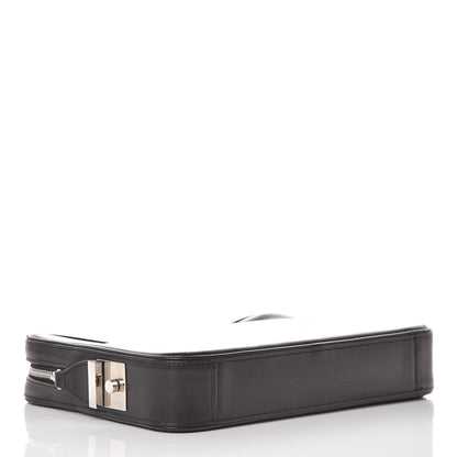 Celine Nappa Calfskin Dragonne Pouch Clutch Black 4 of 14