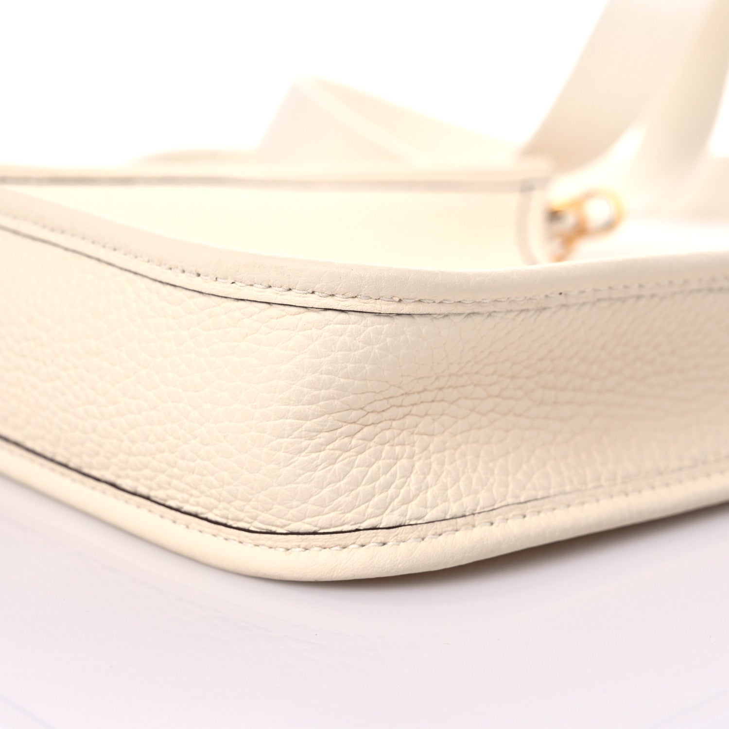 Hermes Taurillon Clemence Amazone Evelyne TPM Nata Craie 9 of 10