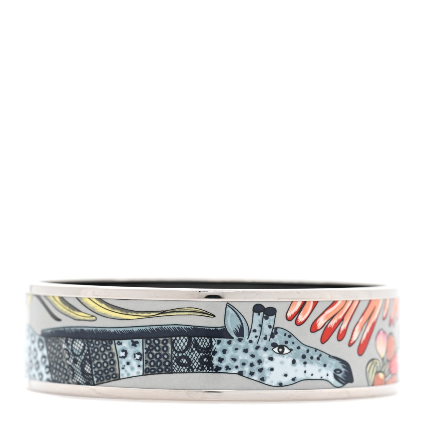 Enamel Printed Wide Le Marche de Savana Bracelet 70 Romantique
