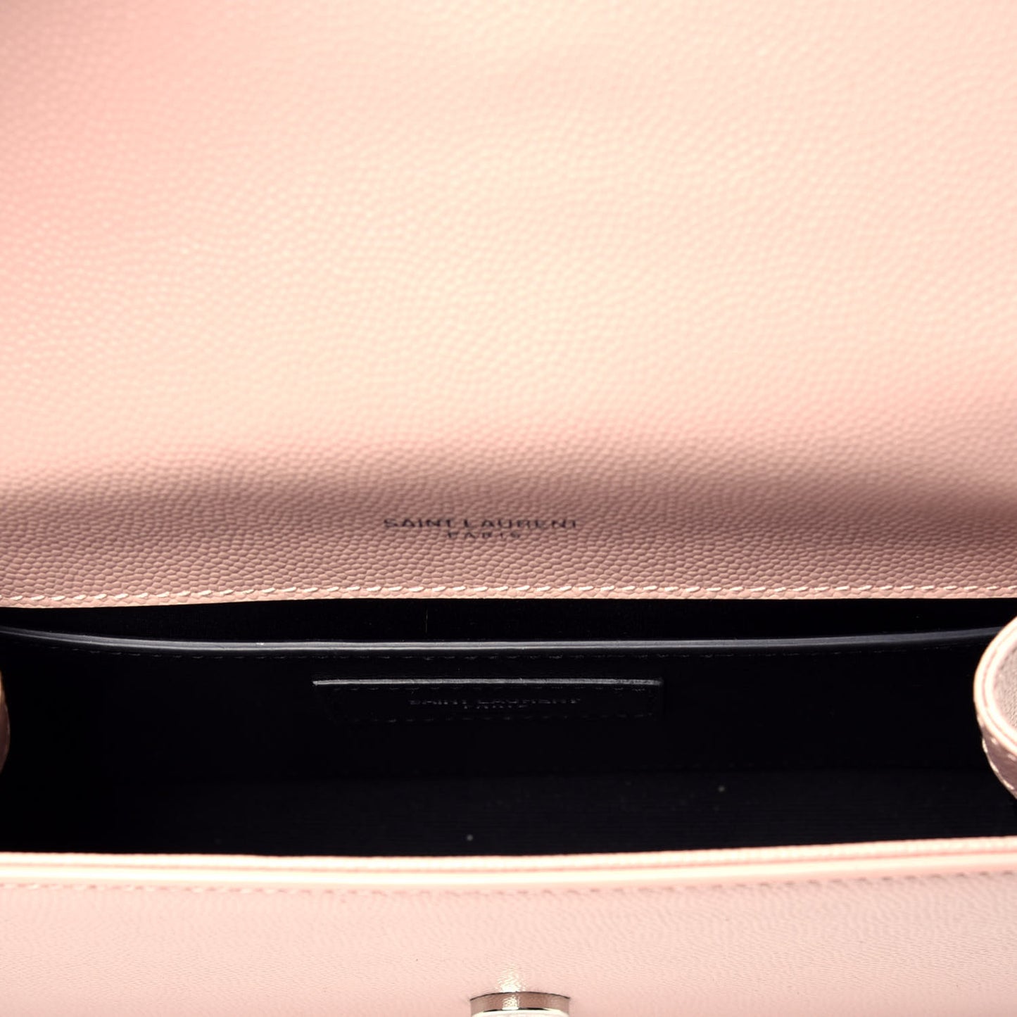 Grain De Poudre Small Classic Monogram Kate Tassel Satchel Pale Blush
