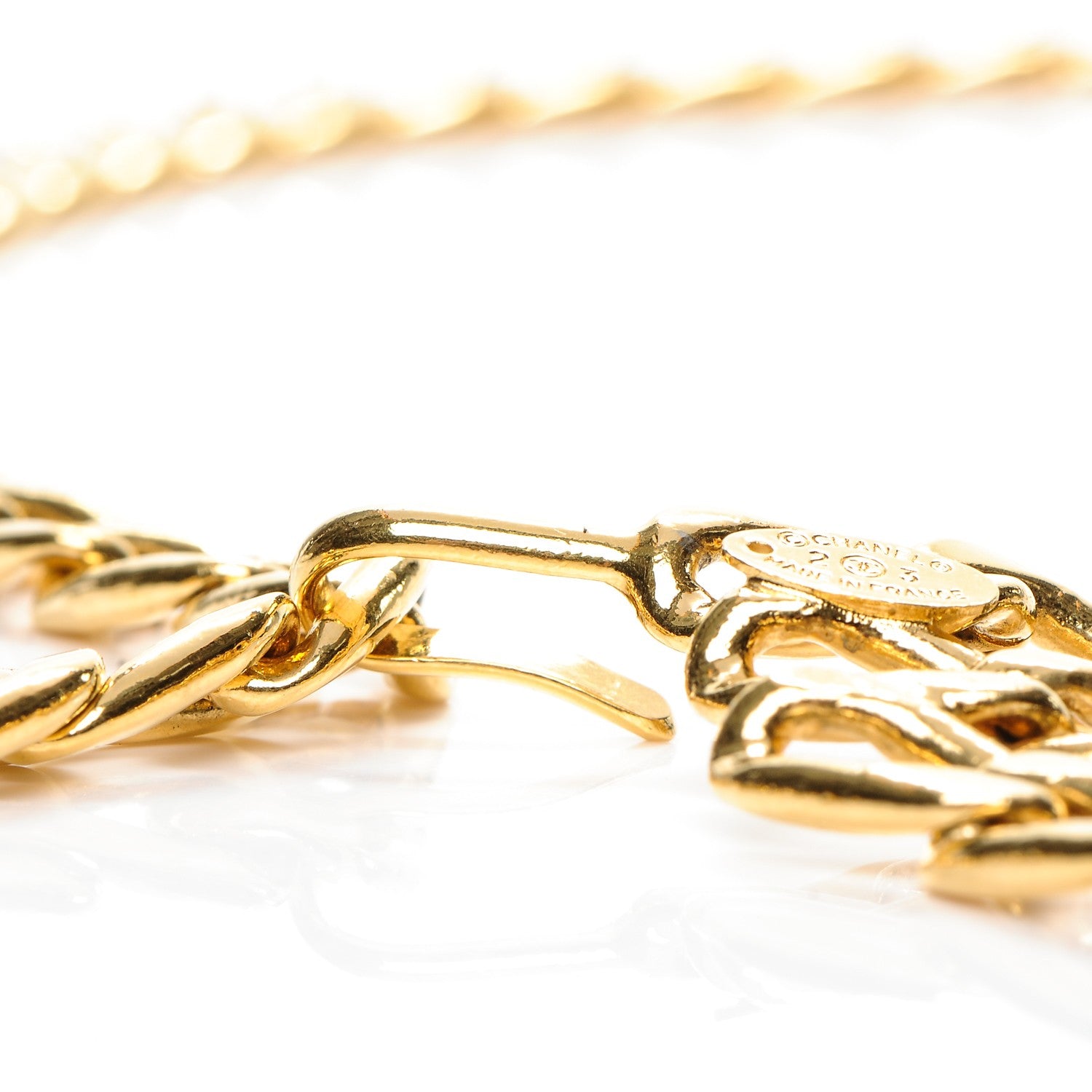 Chanel Chain CC Medallion Belt Gold 5 of 7