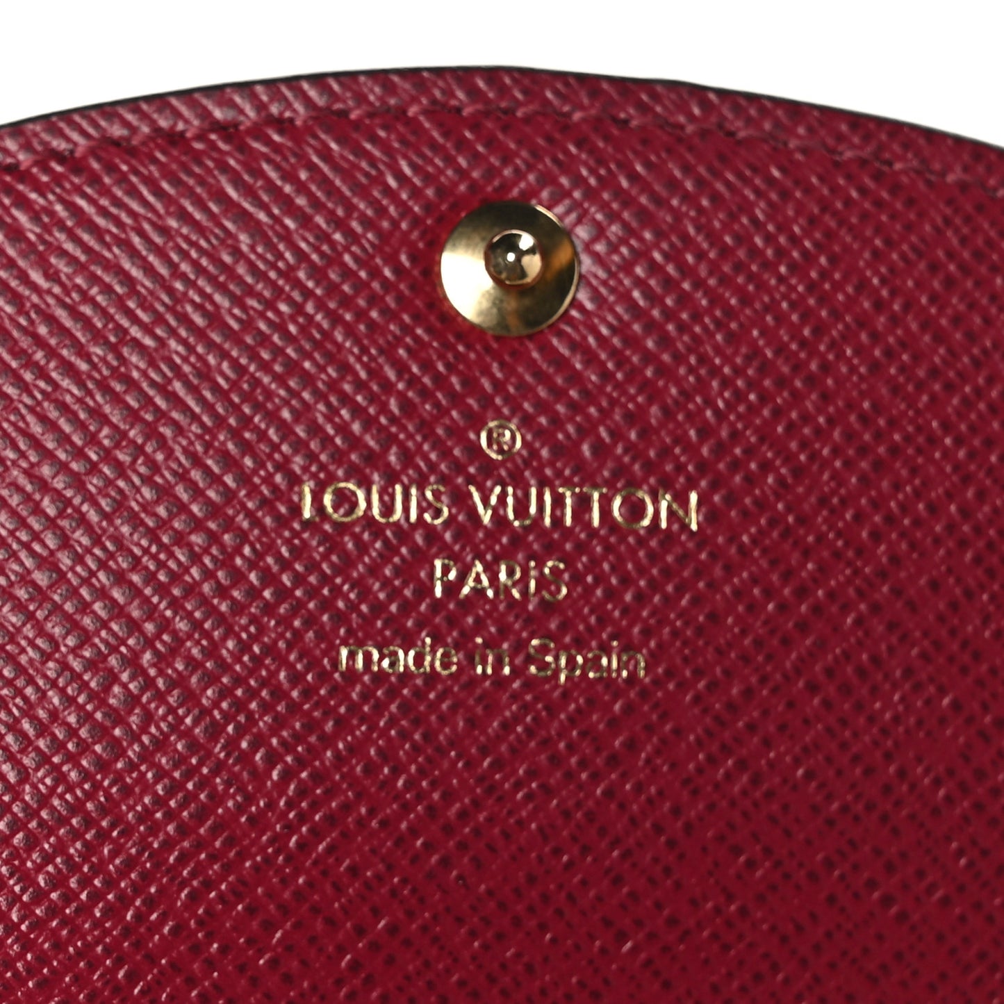 Monogram Rosalie Coin Purse Fuchsia