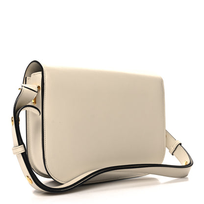Gucci Azalea Calfskin Horsebit 1955 Shoulder Bag Mystic White 3 of 12