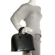 Louis Vuitton Epi Alma PM Black 2 of 14