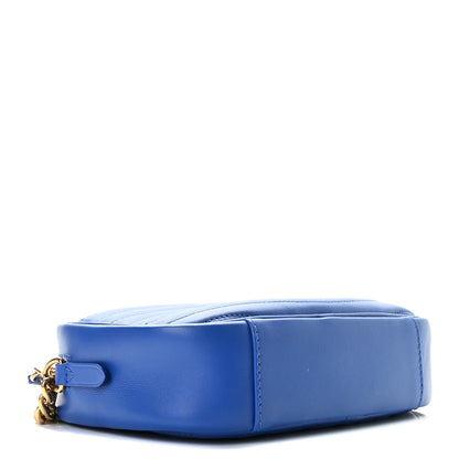 Louis Vuitton Calfskin New Wave Camera Bag Bleu Neon 4 of 10