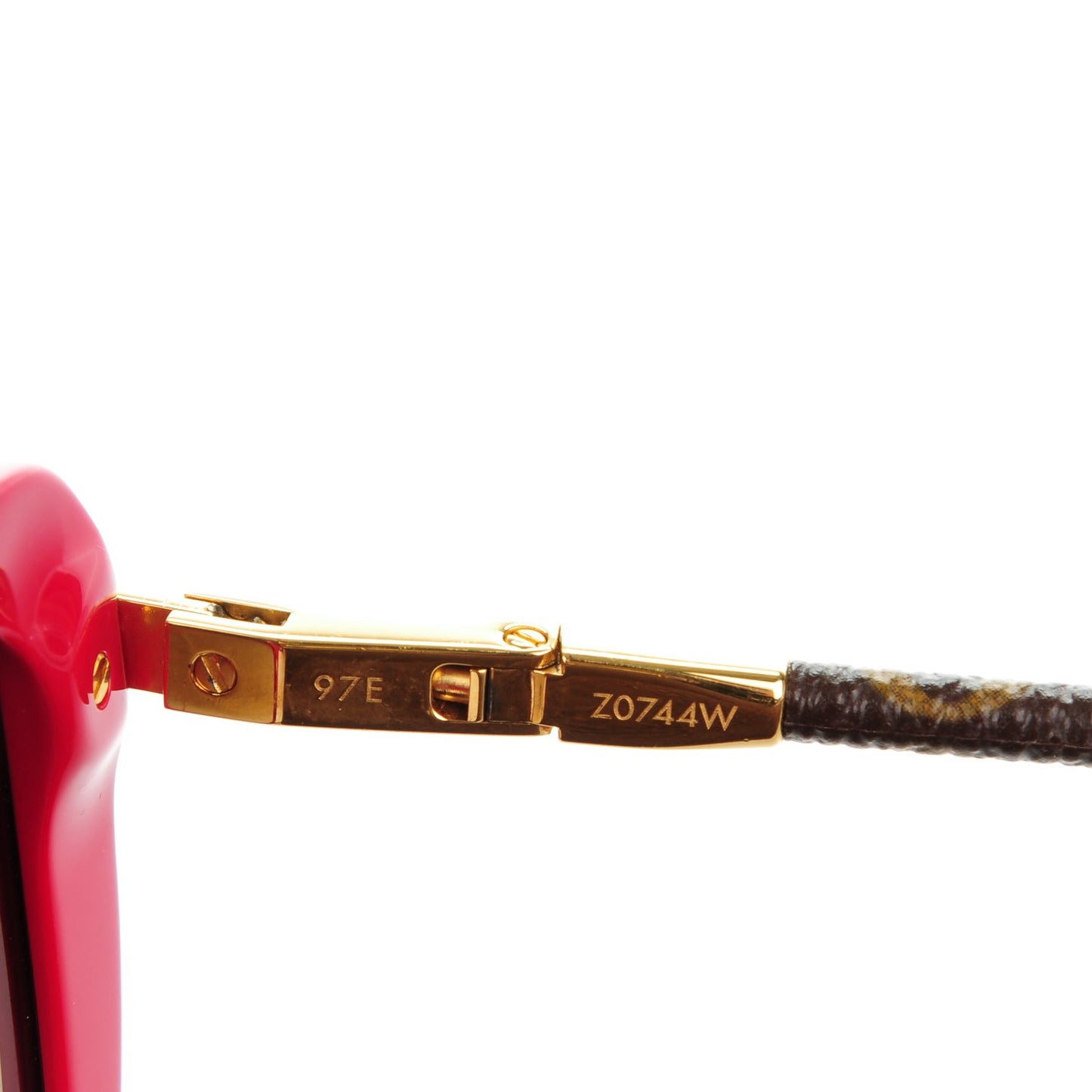 Monogram Charlotte Sunglasses Z0744W Cherry