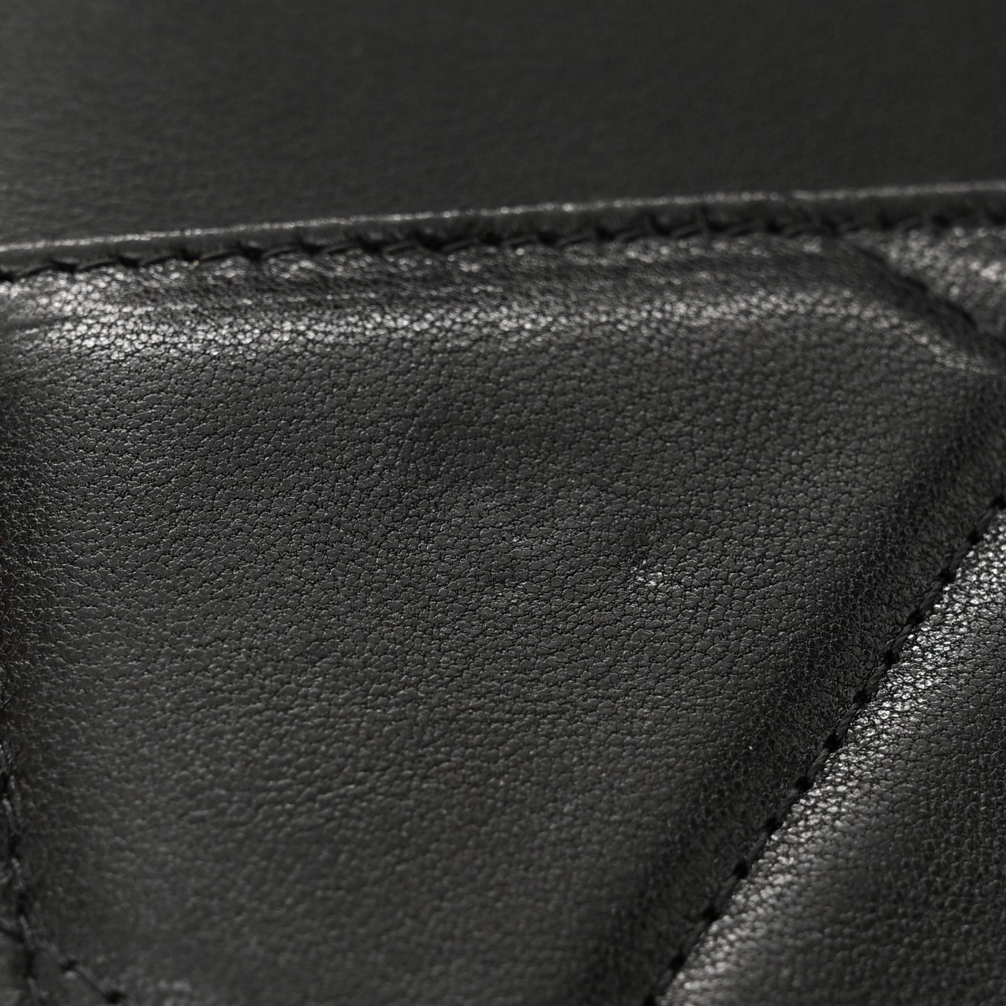 Goatskin Quilted Chanel 19 Wallet On Chain WOC Black
