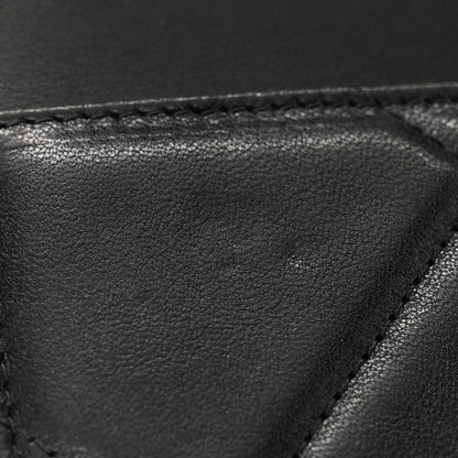 Chanel Goatskin Quilted Chanel 19 Wallet On Chain WOC Black 12 of 12