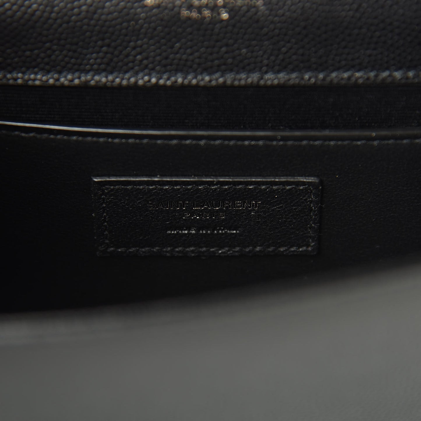 Grain De Poudre Small Monogram Kate Satchel Black