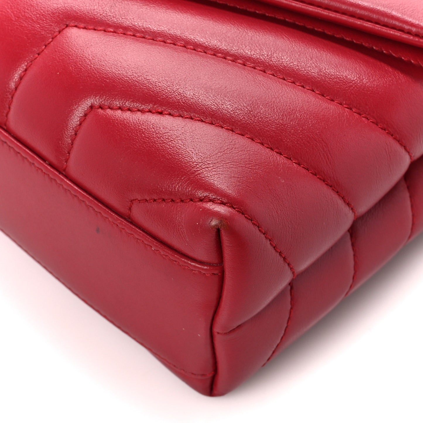 Calfskin Y Quilted Monogram Toy Loulou Crossbody Bag New Lipstick