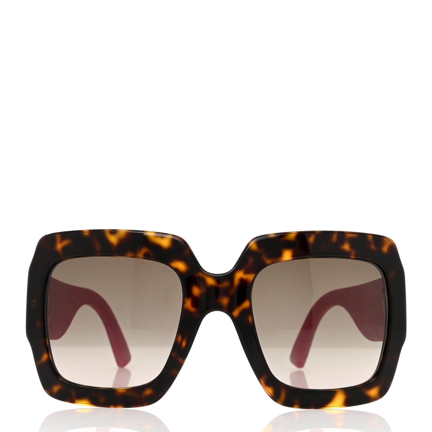 Square Frame GG0102S Sunglasses Glitter Pink Multi