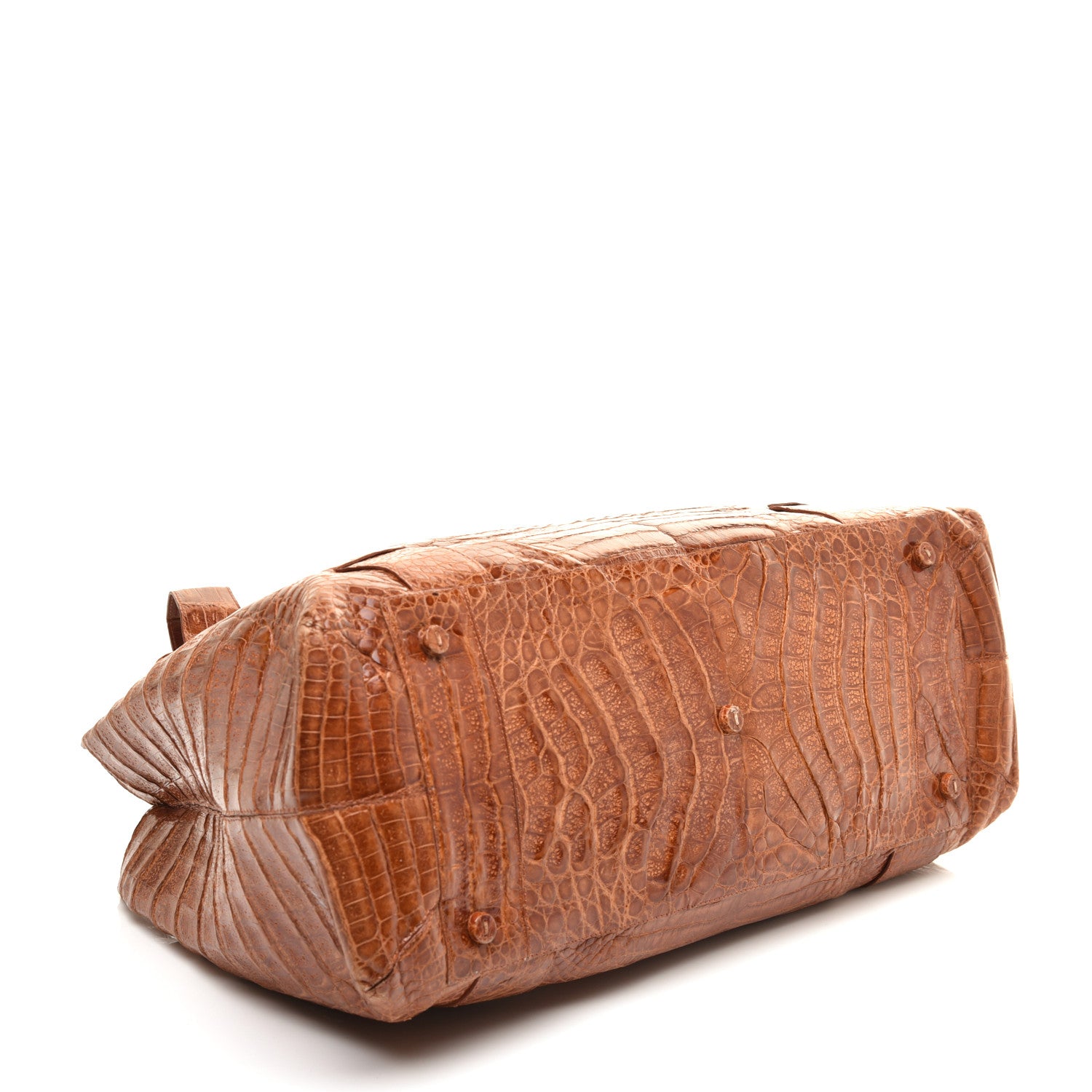 Nancy Gonzalez Crocodile Tote Brown 4 of 8