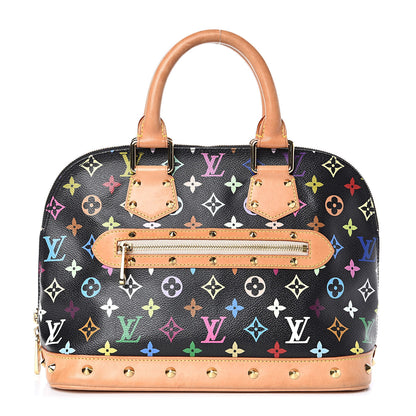Louis Vuitton Monogram Multicolor Alma Black 1 of 15