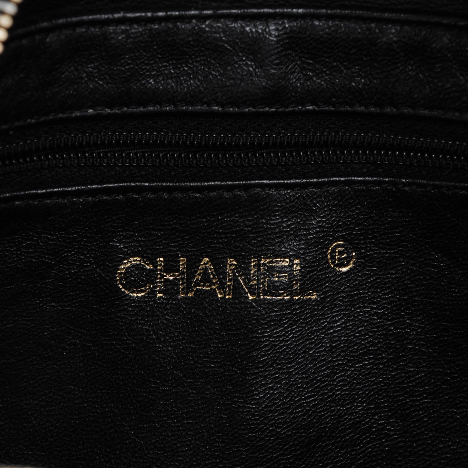 Chanel Lambskin Quilted Camera Case Black 6 of 7