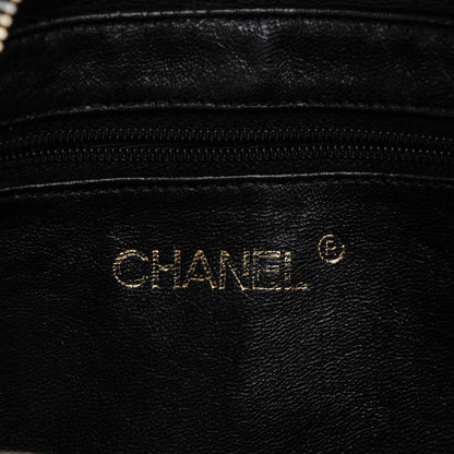 Chanel Lambskin Quilted Camera Case Black 6 of 7