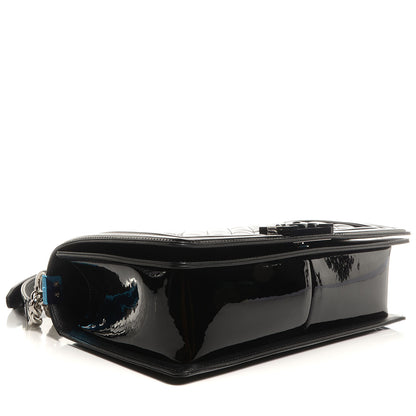 Chanel Patent Large Boy Flap So Black 4 of 10