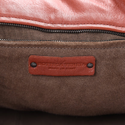 Bottega Veneta Calfskin Nappa Intrecciato Tote Brique Flamingo Truffle 8 of 23