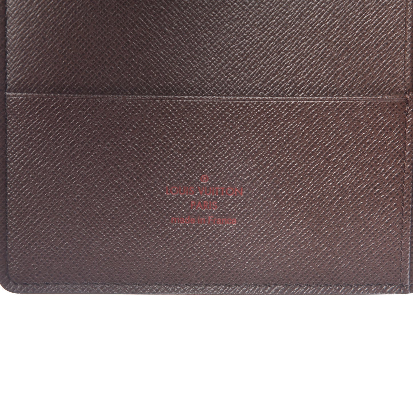 Damier Ebene Large Ring Agenda Cover