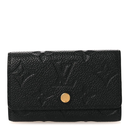 Louis Vuitton Empreinte Multicles 6 Key Holder Black 1 of 8