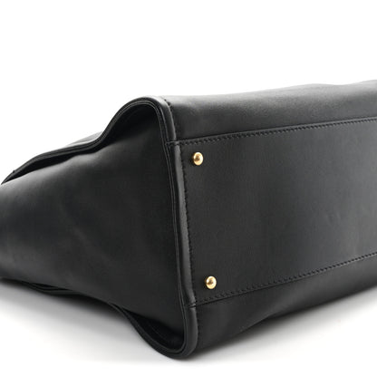 Chanel Calfskin Medium Deauville Tote Black Multicolor 9 of 10