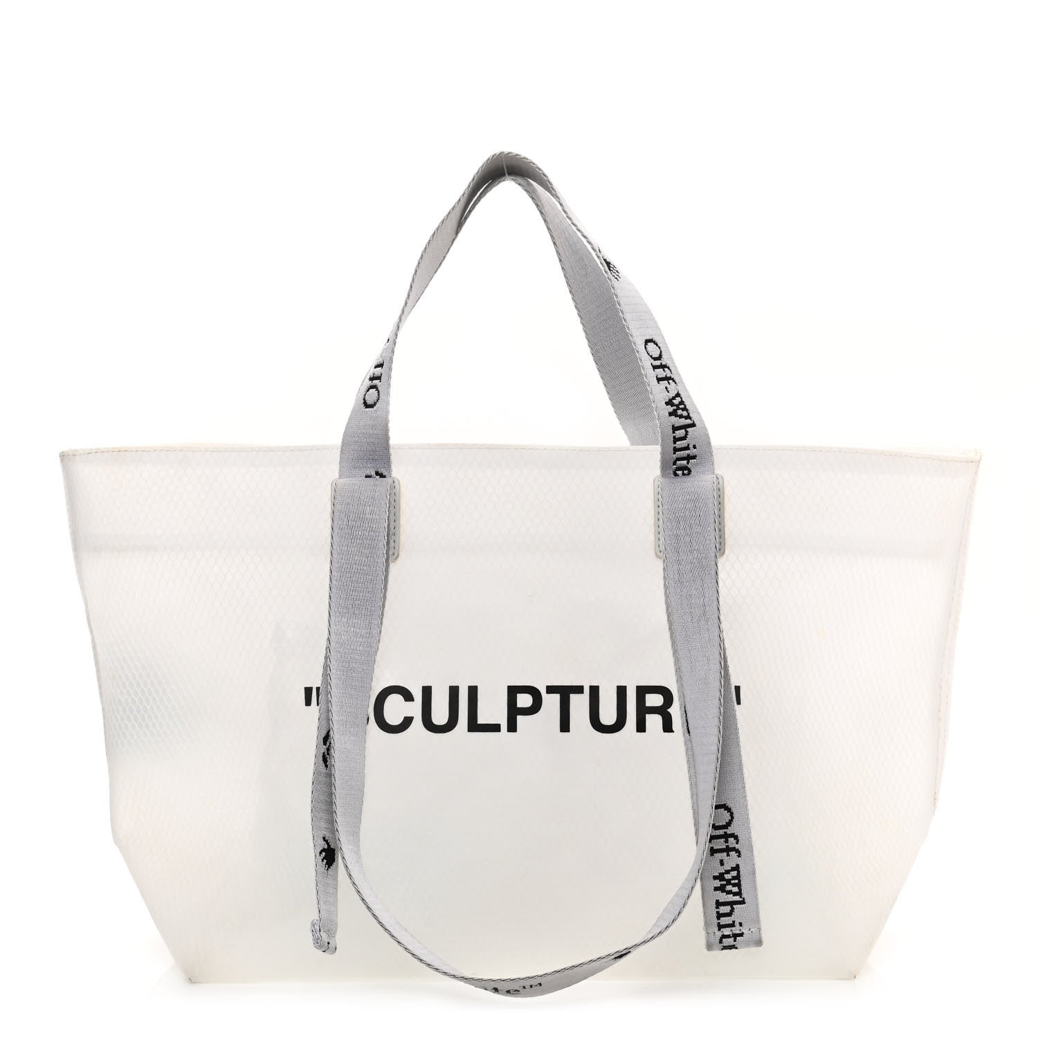 Off-White Nylon Sculpture Tote Bag White 1 of 11
