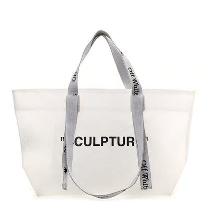Off-White Nylon Sculpture Tote Bag White 1 of 11