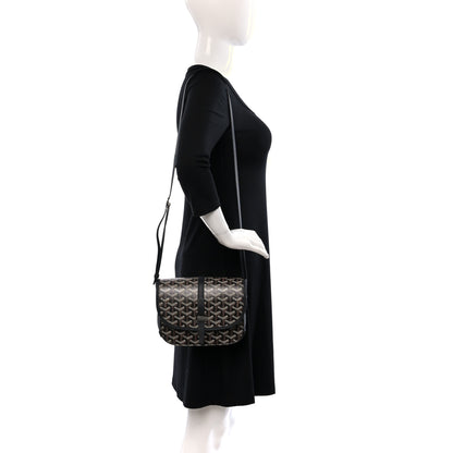 Goyard Goyardine Belvedere II PM Messenger Bag Black 2 of 8