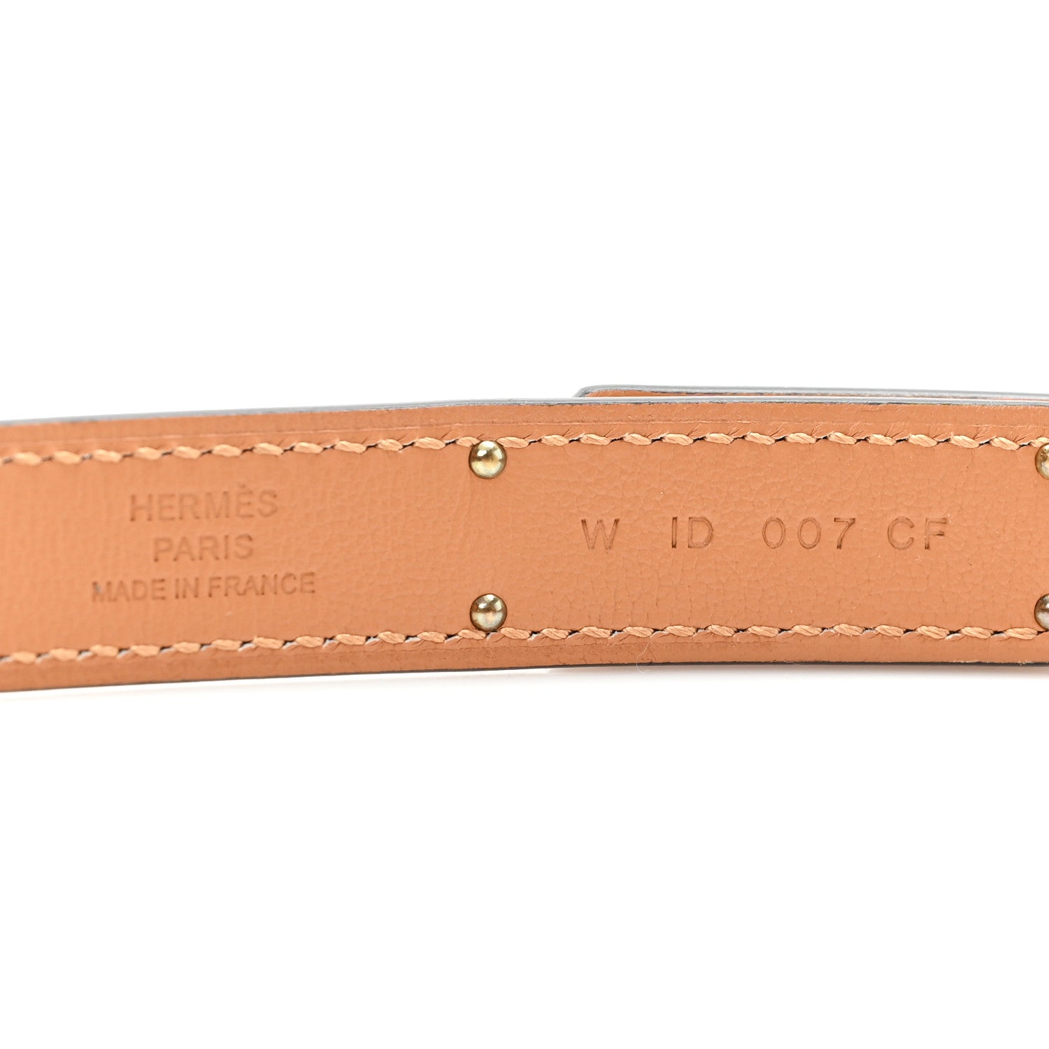Hermes Epsom Kelly Belt Etoupe 3 of 4