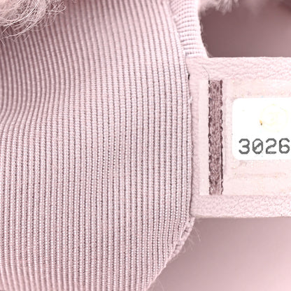Chanel Shearling Sheepskin Medium Chanel 19 Flap Light Pink 7 of 11