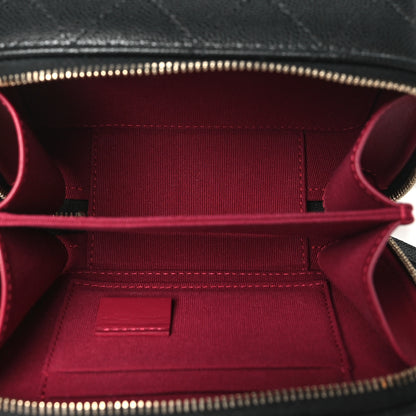 Chanel Caviar Quilted Twist Your Buttons Clutch With Chain Black 5 of 10