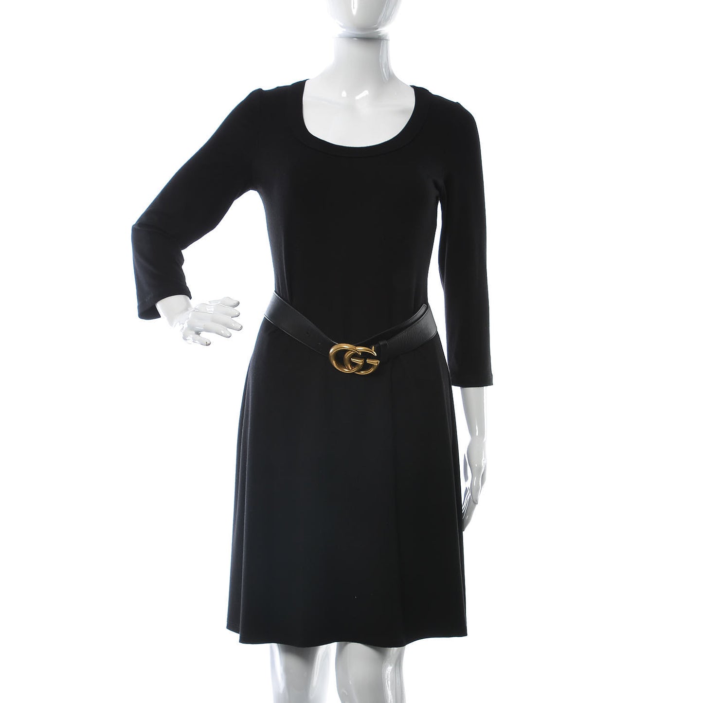 Calfskin Double G 40mm Belt 75 30 Black