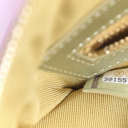 Chanel Metallic Goatskin Quilted Medium 2.55 Reissue Cosmetic Case Multicolor 6 of 8