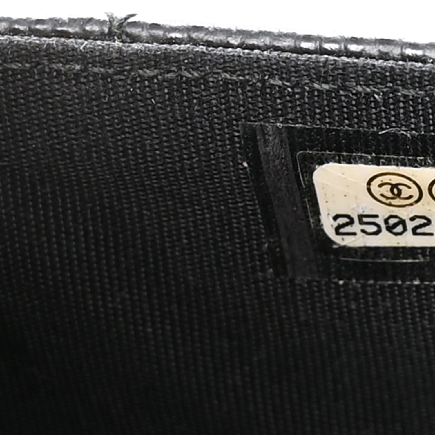 Chanel Caviar Quilted Boy Flap Card Holder Black 8 of 9