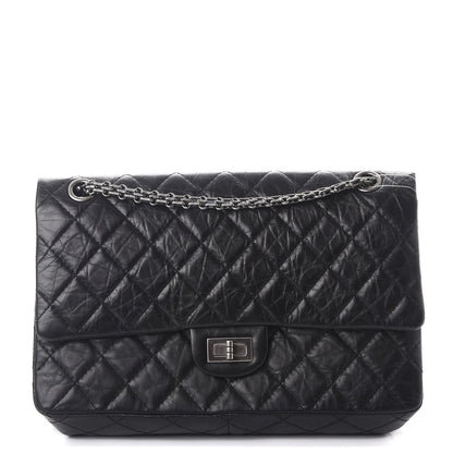 Chanel Aged Calfskin Quilted 2.55 Reissue 226 Flap Black 1 of 8