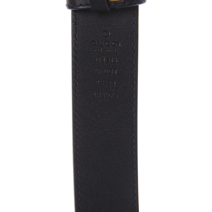Gucci Calfskin Double G 30mm Belt 85 34 Black 3 of 5