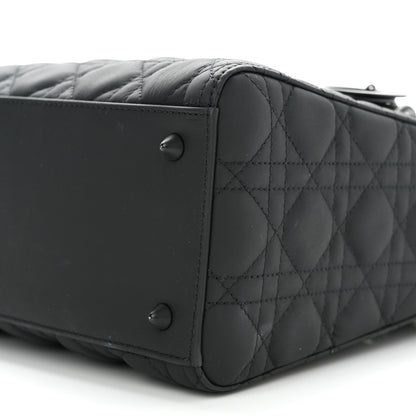 Christian Dior Ultra Matte Calfskin Cannage Medium Lady Dior Black 10 of 10