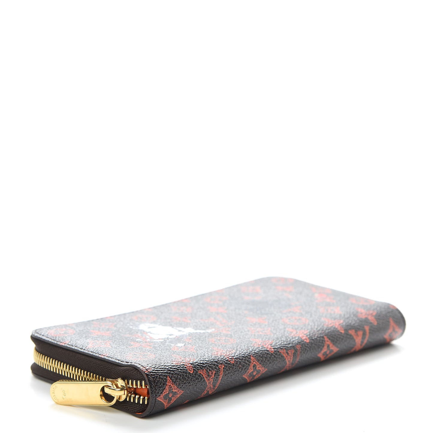 Catogram Zippy Wallet Marron
