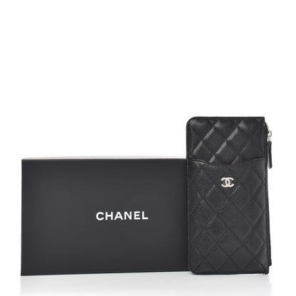 Chanel Caviar Quilted Classic iPhone Pouch Black 8 of 8